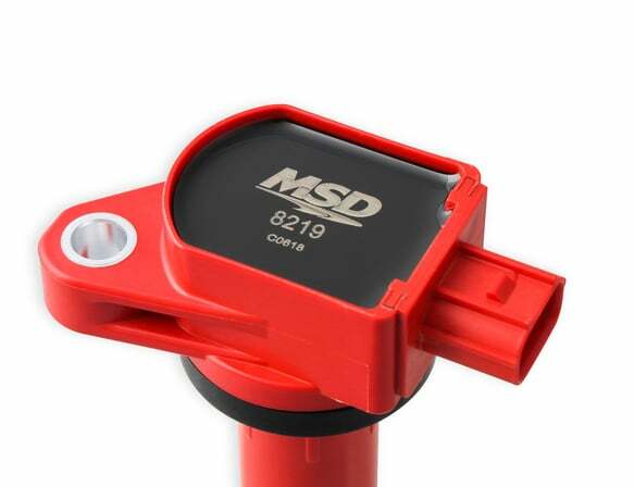 MSD ignition coil for 2008-2015 Honda red 82194