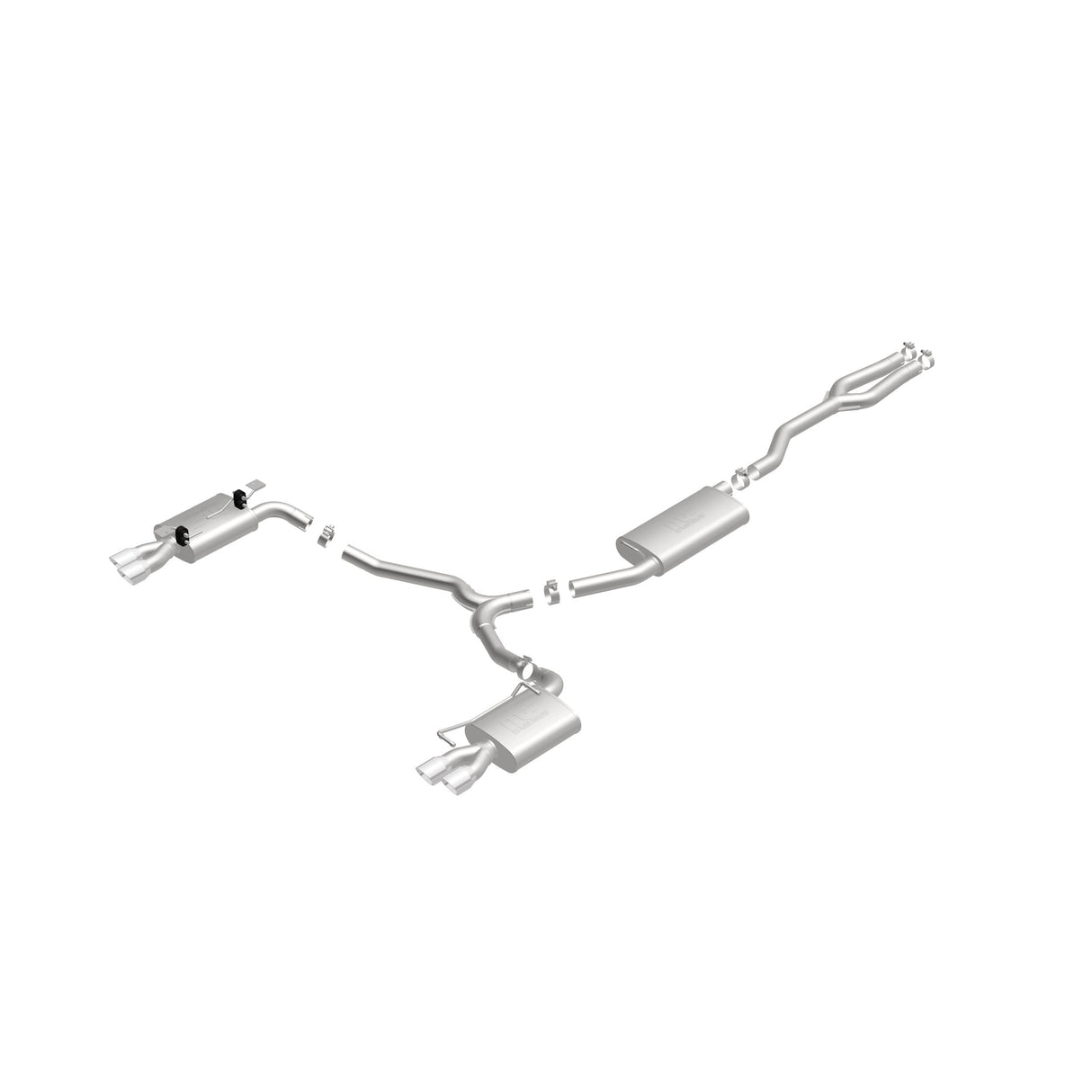 Exhaust System Kit for Street Series Cat-Back Performance Exhaust System MagnaFlow 16623