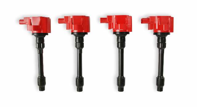 MSD ignition coil for 2016-2018 Honda red BLASTER-15-19-HONDA-1-5L-16-20-2-0-2-0L-TURBO-RED4PACK-82494