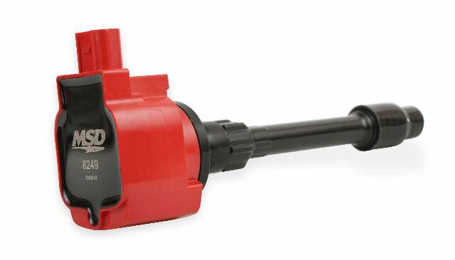MSD ignition coil for 2016-2018 Honda red BLASTER-15-19-HONDA-1-5L-16-20-2-0-2-0L-TURBO-RED4PACK-82494