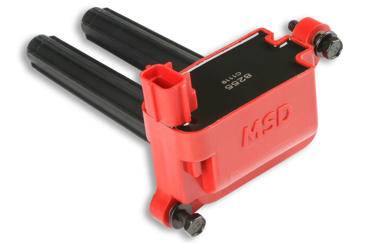 MSD ignition coil for 2005-2020 Dodge Challenger red 8255