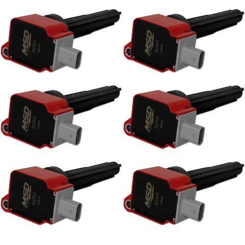 MSD ignition coil for 2015-2017 Ford F-150 red 82606