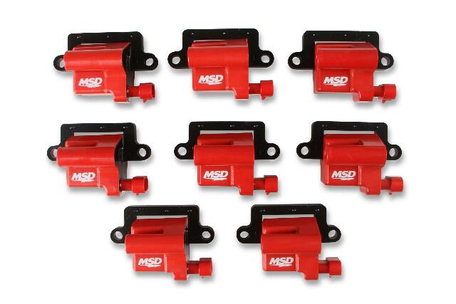 MSD ignition coil for 2001-2006 Chevy Silverado red ls 82648