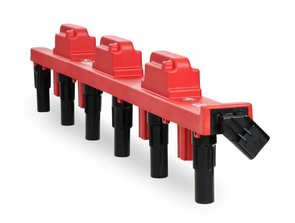 MSD ignition coil for 2000-2006 Jeep Wrangler red 82738