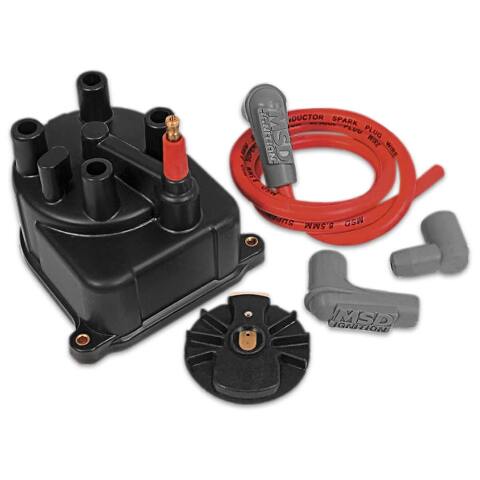 MSD ignition distributor for 1992-2001 Honda black ls LS-92-00-82923