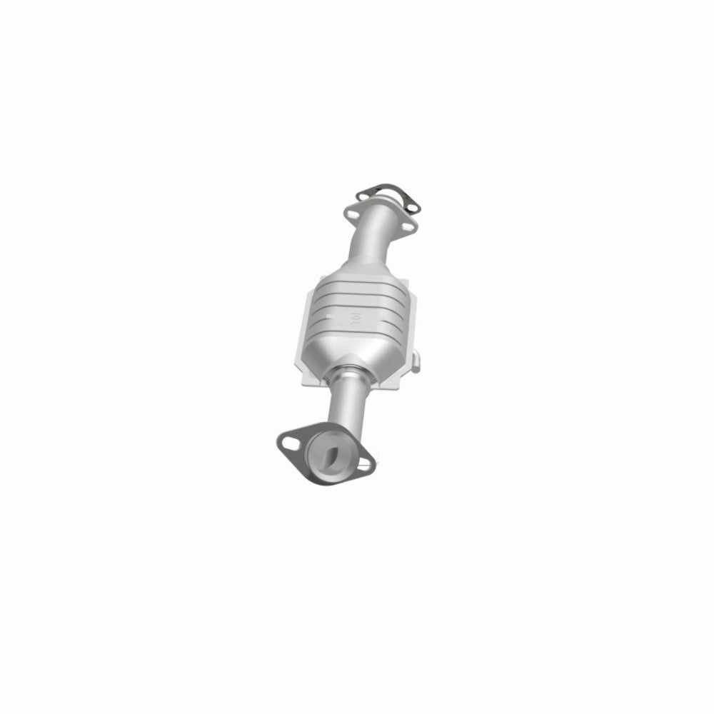 MagnaFlow direct-fit catalytic converter fits 1983-1988 Ford Ranger 2.0L and 1983-1984 Ford Ranger 2.3L 2 inch inlet 2.3 inch outlet stainless steel CARB compliant 3391373
