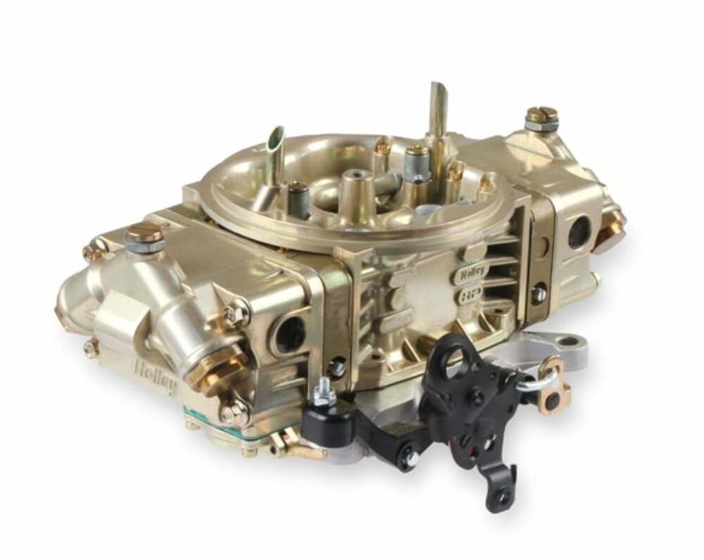 t 830 CFM - 4150 - Mechanical Secondaries - Gold Dichromate - Gasoline 0-80509-2 Holley