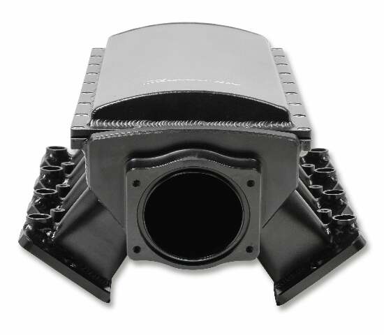Sniper EFI Fabricated Race Series Intake Manifold - GM LS1/LS2/LS6 Black 832142
