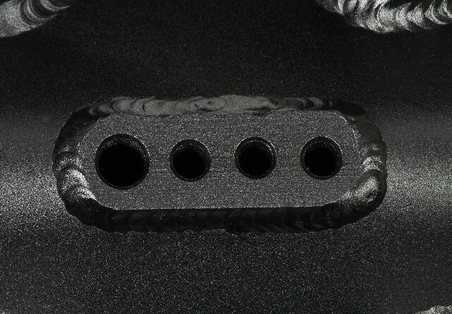 Sniper EFI Fabricated Race Series Intake Manifold - GM LS1/LS2/LS6 Black 832142