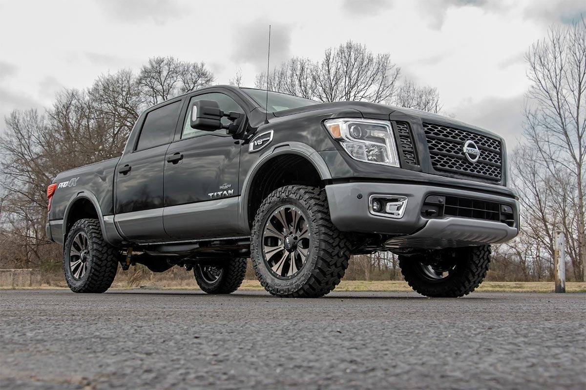 Lift kit for 2004-2024 Nissan Titan by Rough Country