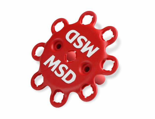 MSD ignition distributor red steel 835066