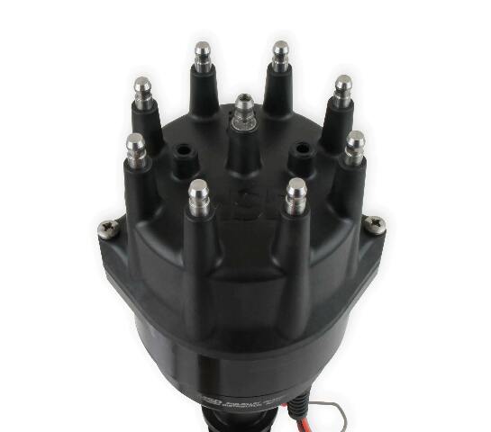 MSD ignition distributor black steel anodized 835071