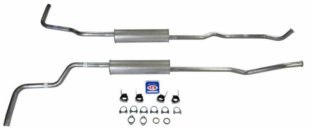 Fits 1966-1974 Bronco V8 302 Dual Exhaust System 84010