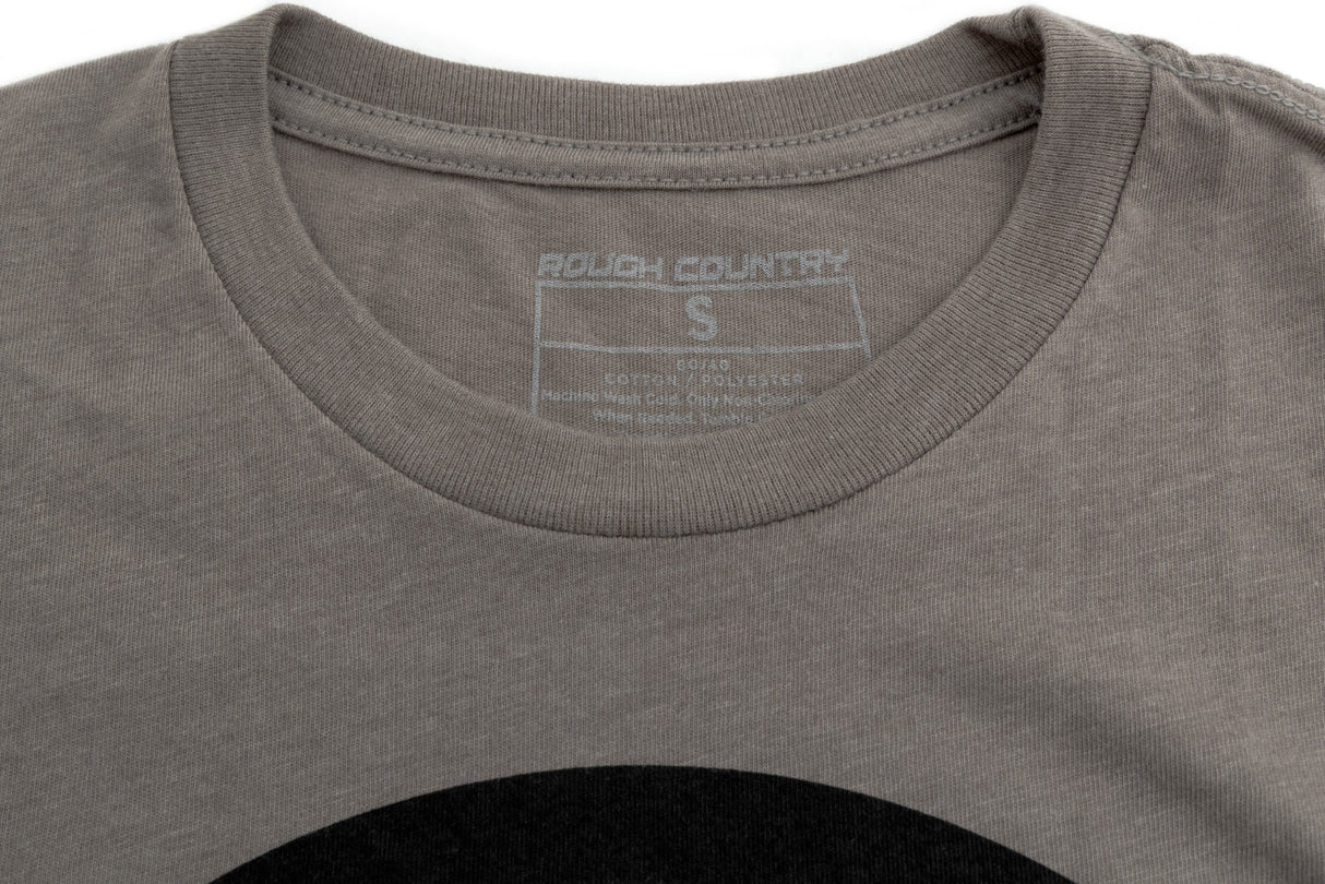 Rough Country T-Shirt - RC Mountains - Warm Gray - 3XL - 840953XL