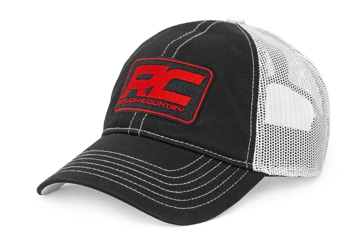 Hat - White Mesh by Rough Country