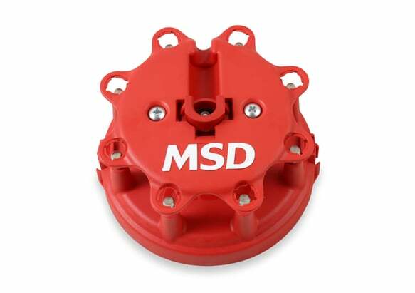 MSD ignition distributor for 1985-1992 Ford Mustang red ls TFI-85-95-8482