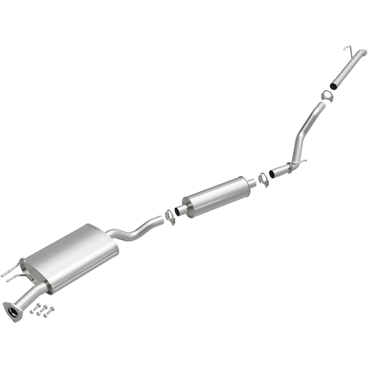 2016-2021 Honda Pilot Direct-Fit Replacement Exhaust System 106-0840 aluminized steel