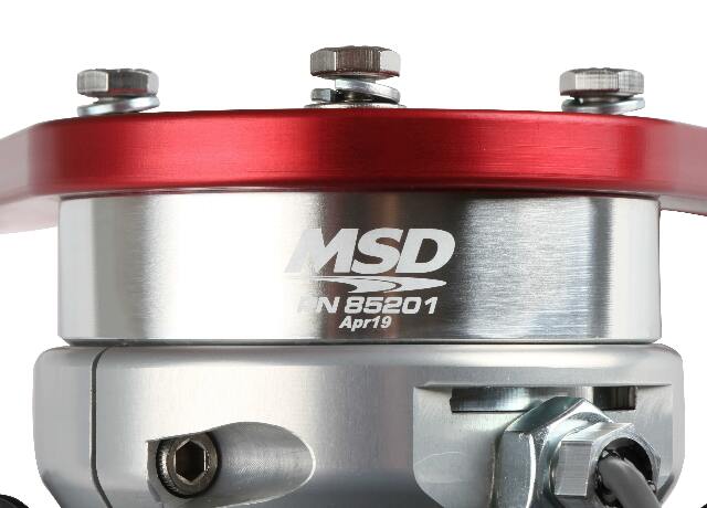 MSD Front Drive Distributor with Adjustable Cam Sync - 85201