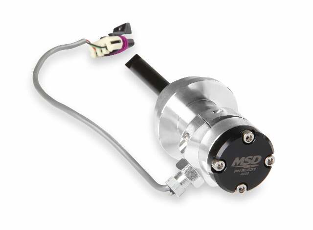 MSD ignition distributor black silver big block 85231