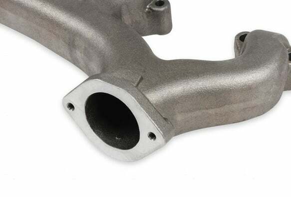Hooker Fits Small Block Chevy, Raised D-Port, 2.5", Natural, Exhaust Manifolds 8527HKR