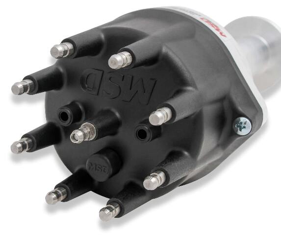 MSD ignition distributor black polished high performance 85465