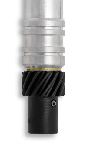MSD ignition distributor black aluminum stainless steel 85557