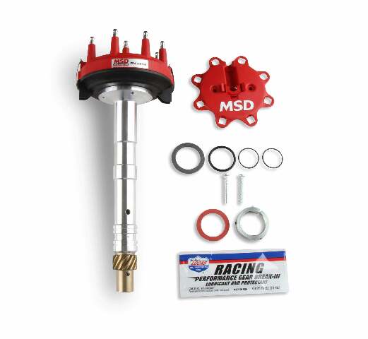 MSD ignition distributor for 1968-1971 Chevy Monte Carlo red 8558