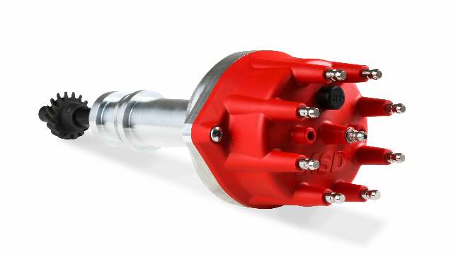 MSD ignition distributor for 1962-1971 Ford Mustang red steel 85771