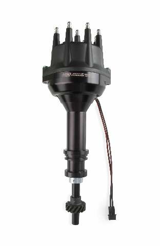 MSD ignition distributor for 1958-1960 Ford Mustang black steel anodized 857731