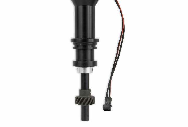 MSD ignition distributor for 1977-1979 Ford Mustang black steel anodized 857831