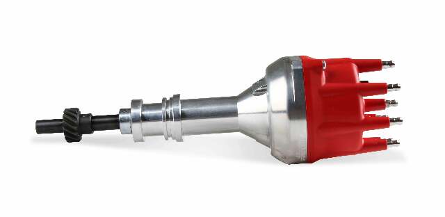 MSD ignition distributor for 1975-1991 Ford Mustang red steel 85786
