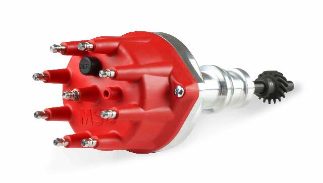 MSD ignition distributor for 1980-1981 Ford F-100 red steel small block 85791