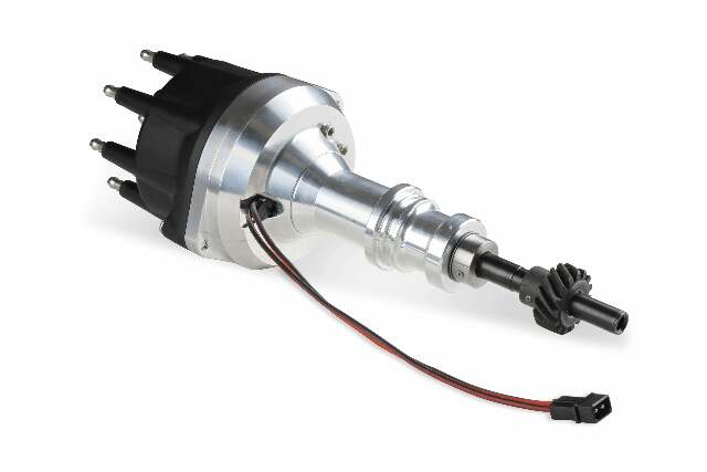 MSD Distributor Ford 289-302, Pro Billet, Small Black Cap, Steel Gear - 857951