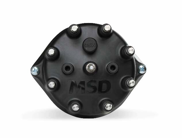 MSD Distributor Ford 289-302, Pro Billet, Small Black Cap, Steel Gear - 857951