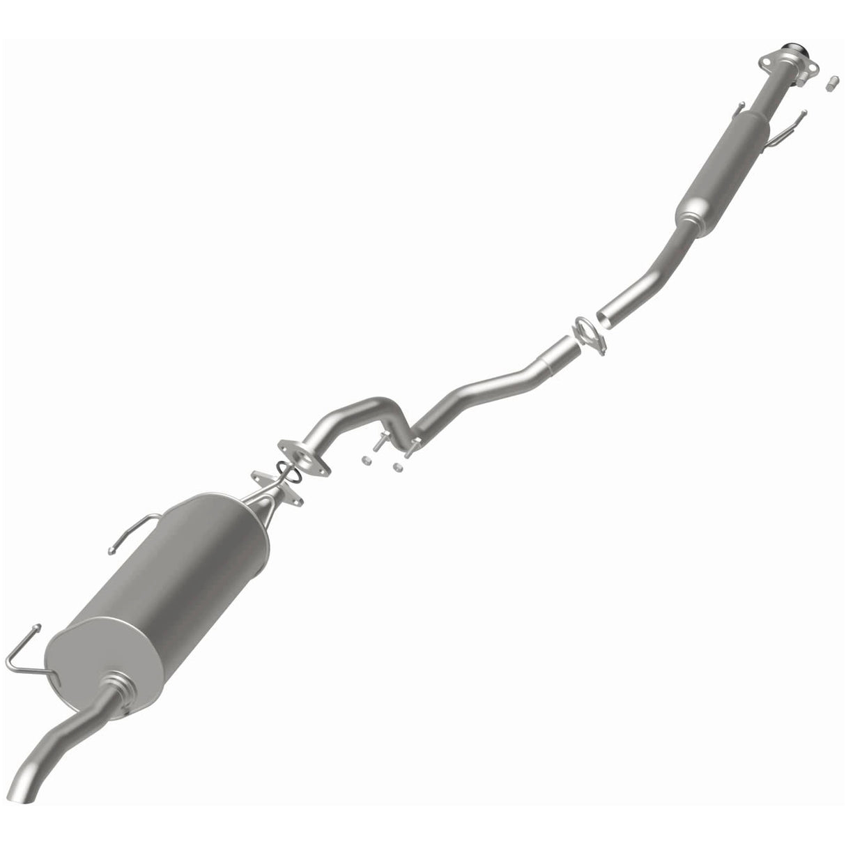 2013-2019 Nissan Sentra Direct-Fit Replacement Exhaust System 106-0759 aluminized steel