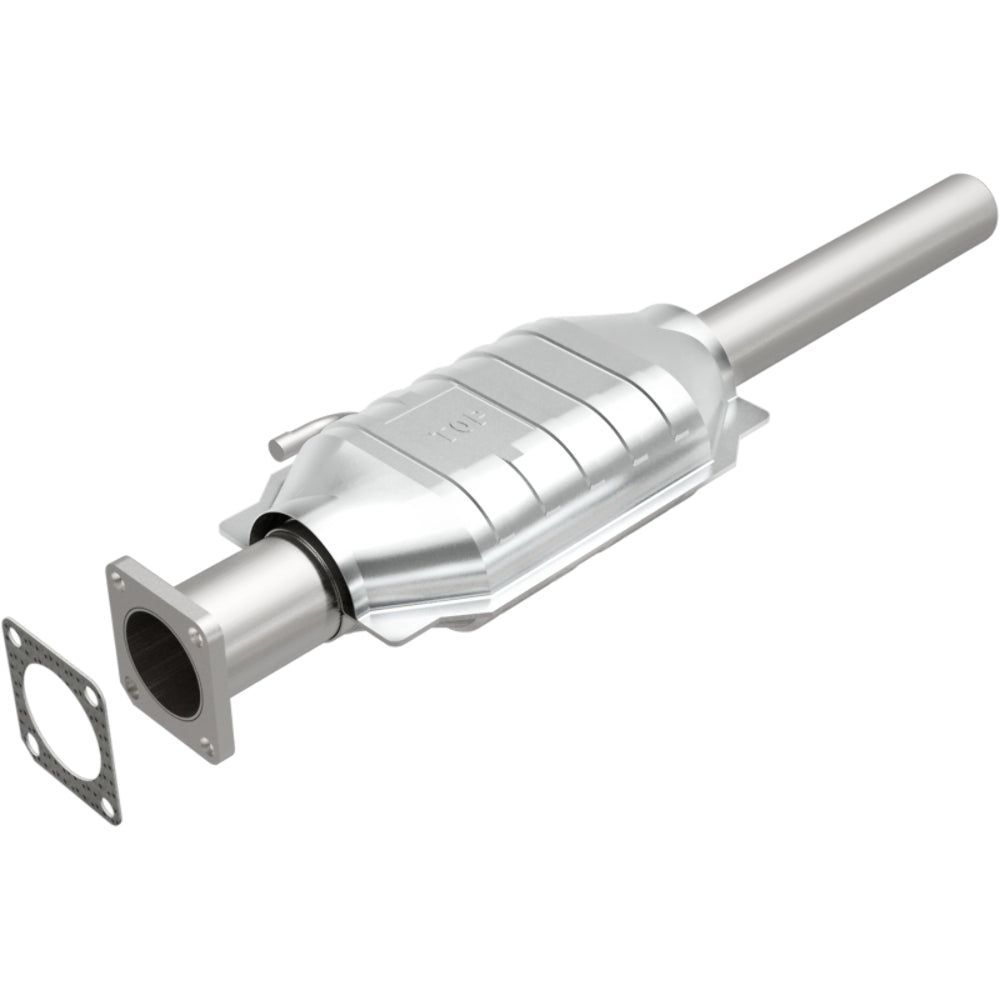MagnaFlow direct-fit catalytic converter for 1987-1990 Jeep Wrangler 4.2L stainless steel CARB compliant 3391225