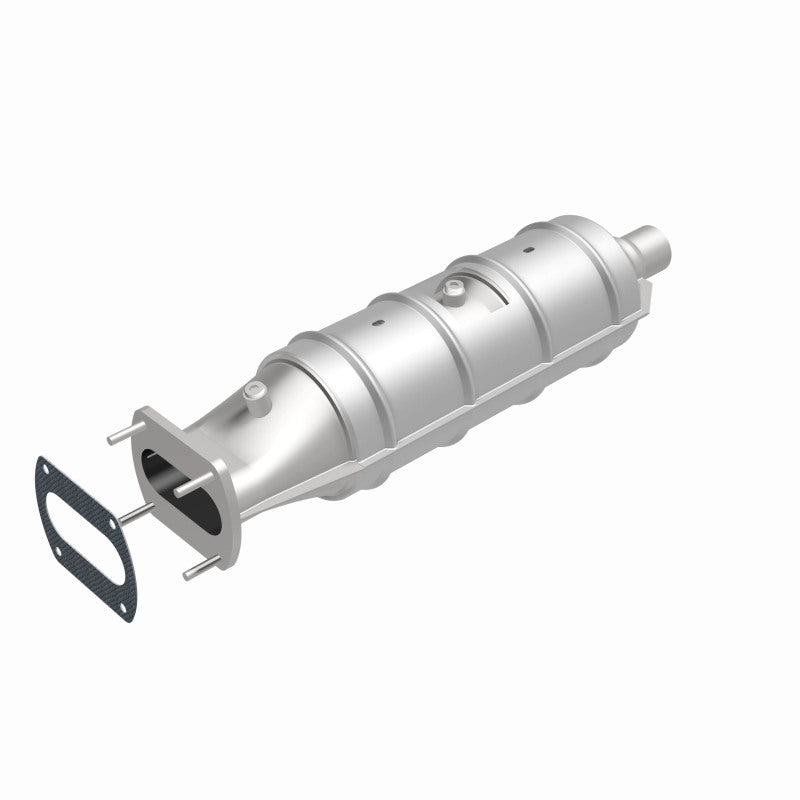 MagnaFlow direct-fit catalytic converter for 1987-1995 Ford 5.8 inch inlet/outlet stainless steel CARB compliant 339202