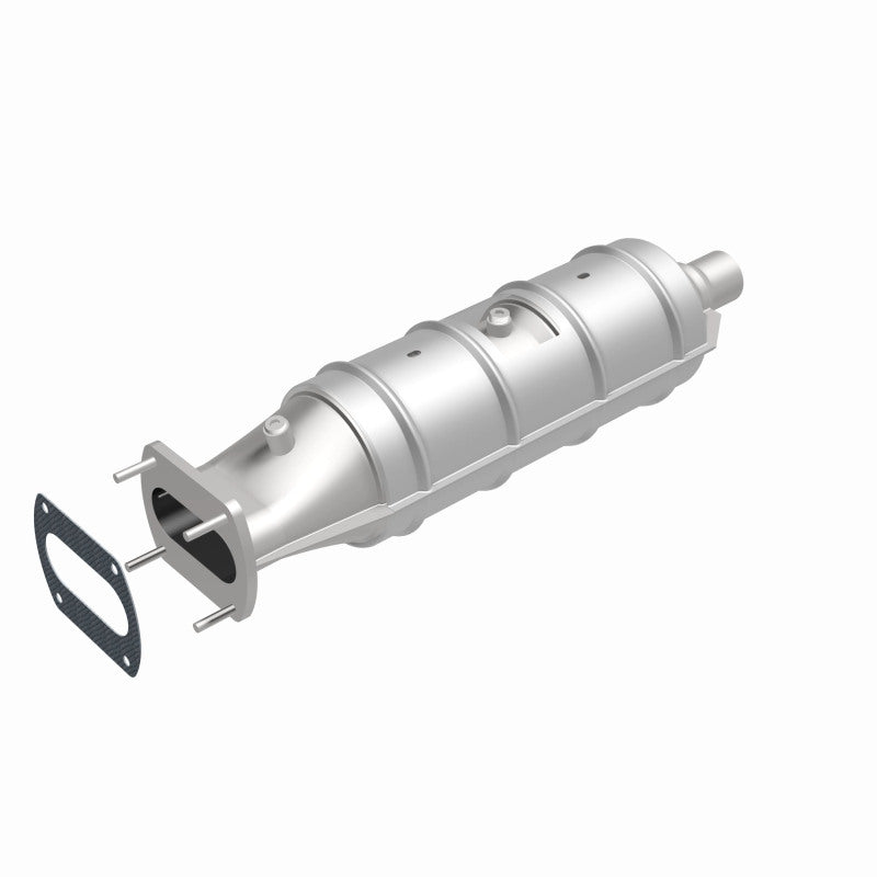 MagnaFlow direct-fit catalytic converter for 1987-1995 Ford 5.8 inch inlet/outlet stainless steel CARB compliant 339202