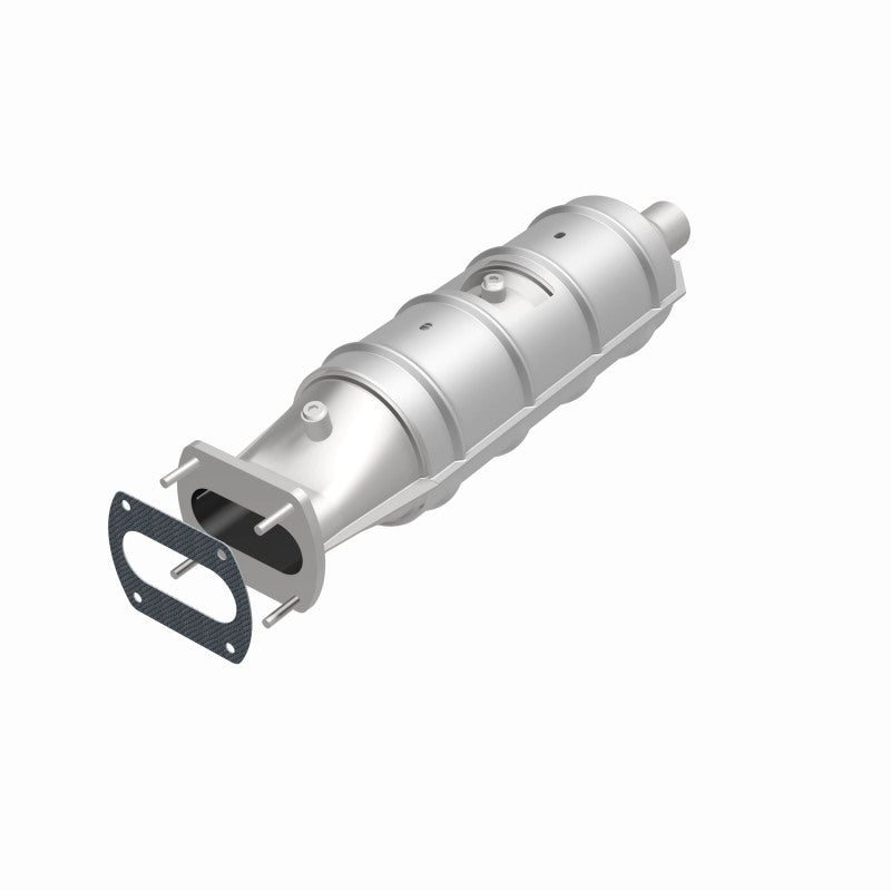 MagnaFlow direct-fit catalytic converter for 1987-1995 Ford 5.8 inch inlet/outlet stainless steel CARB compliant 339203