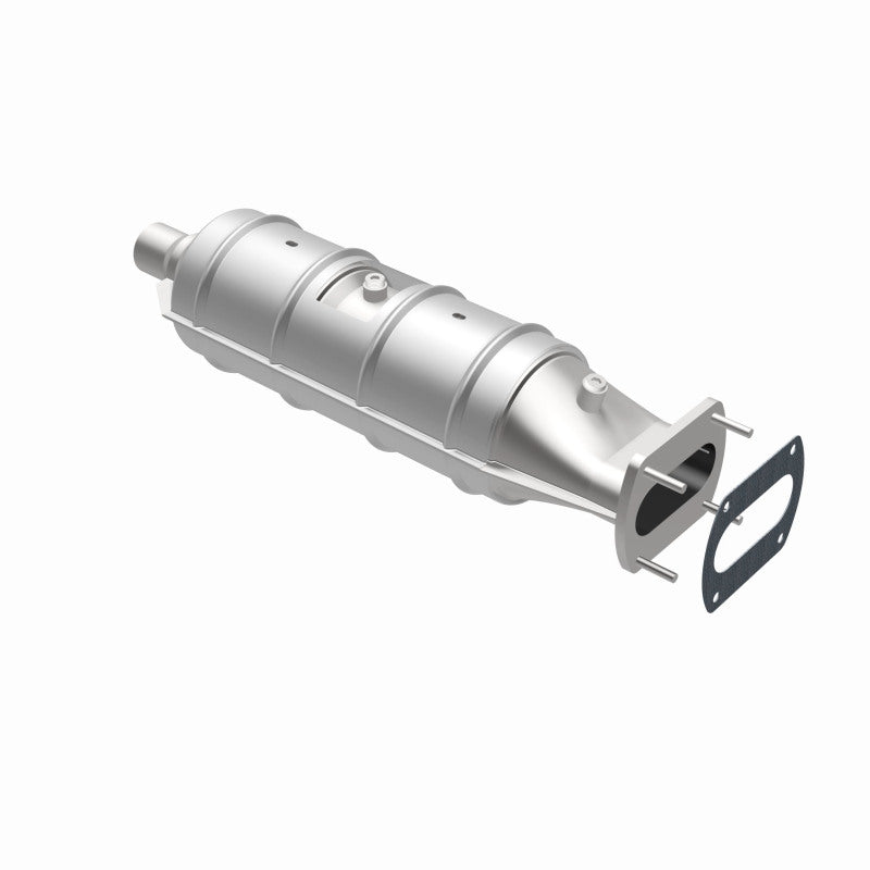 MagnaFlow direct-fit catalytic converter for 1987-1995 Ford 5.8 inch inlet/outlet stainless steel CARB compliant 339203