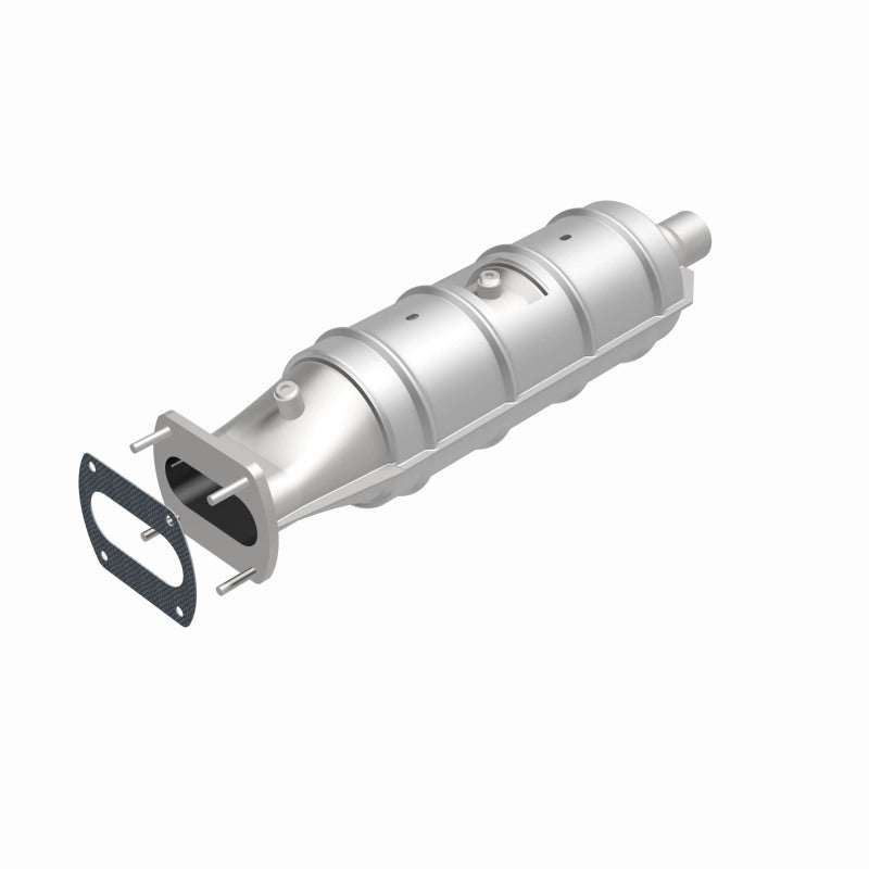 MagnaFlow direct-fit catalytic converter for 1987-1995 Ford 5.8 inch inlet/outlet stainless steel CARB compliant 339203
