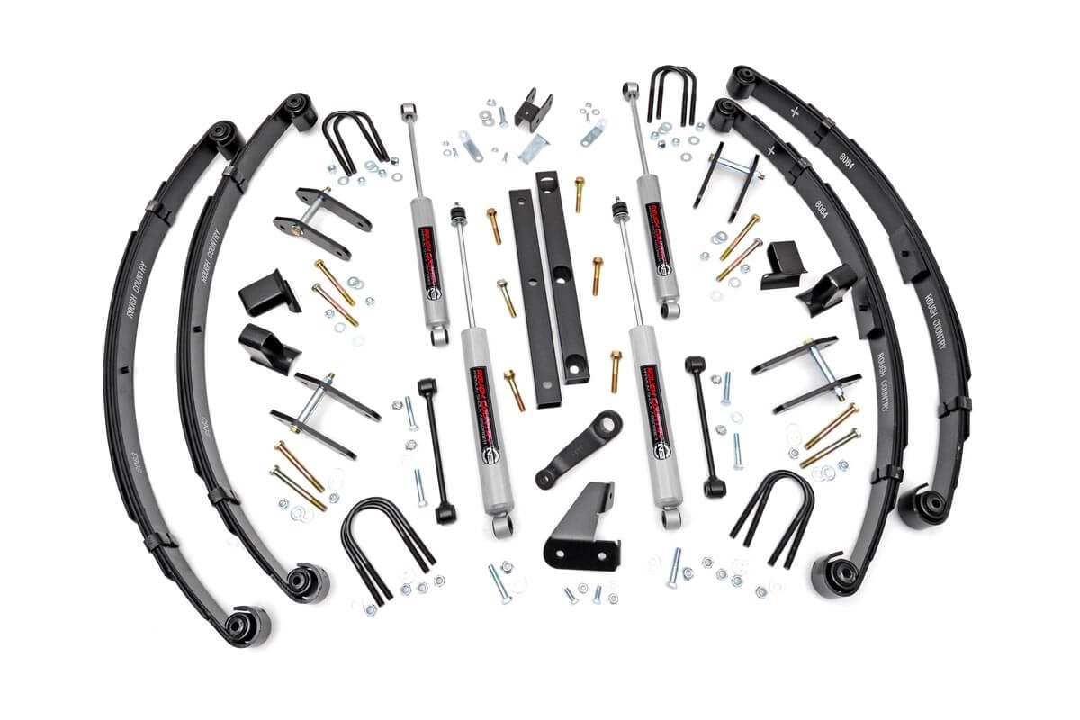 Suspension lift kit for 1991-1994 Jeep Wrangler by Rough Country