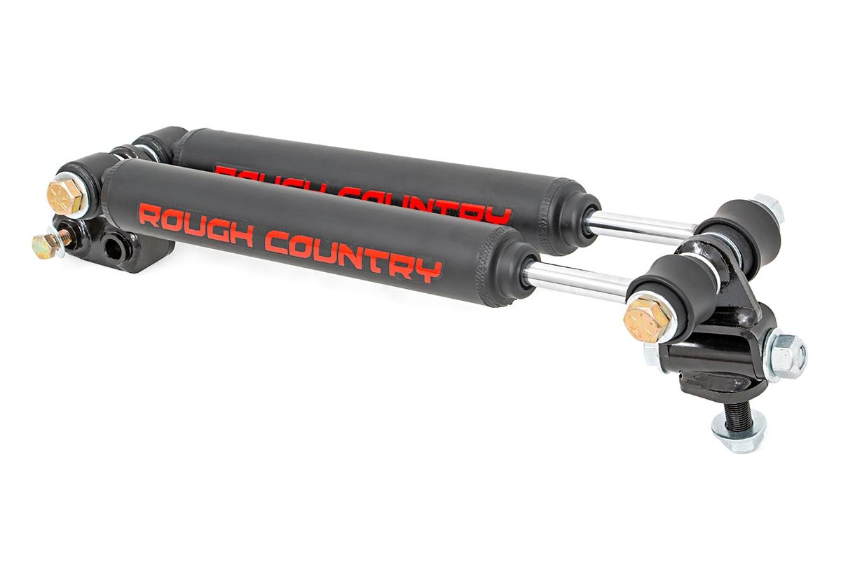 Fits Jeep Cherokee XJ/Comanche MJ Dual Steering Stabilizer 2.5-6.5" 87308