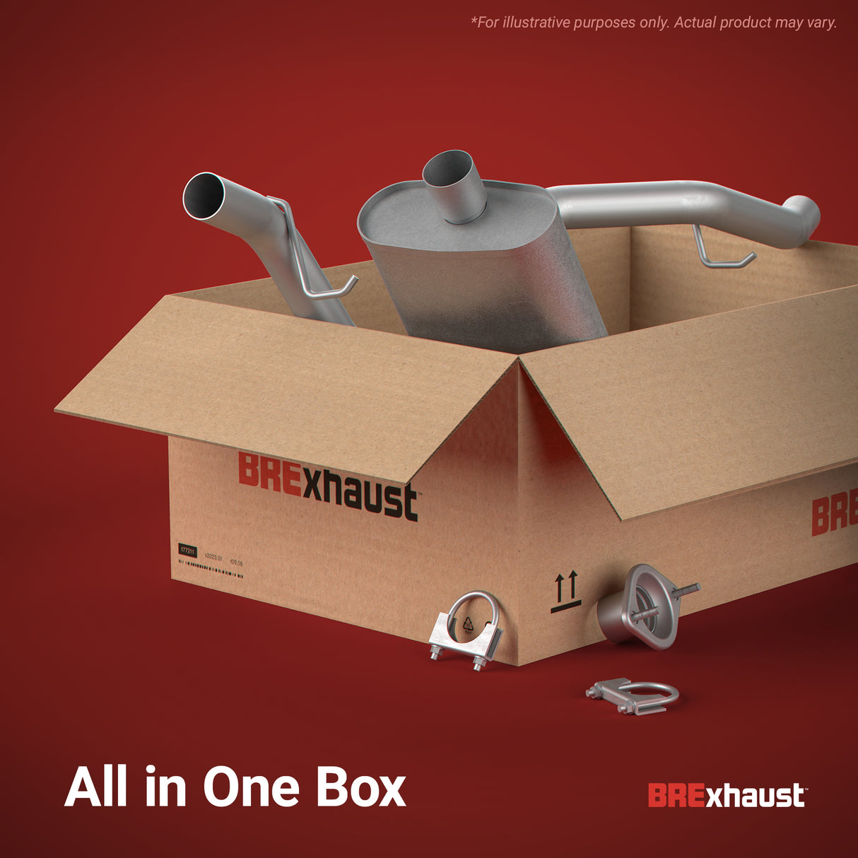 t 2003-2007 INFINITI G35 Direct-Fit Muffler Kit 108-0030 Brexhaust