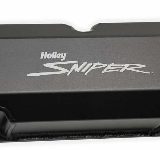 Holley performance fuel system component for Ford black aluminum 890001B