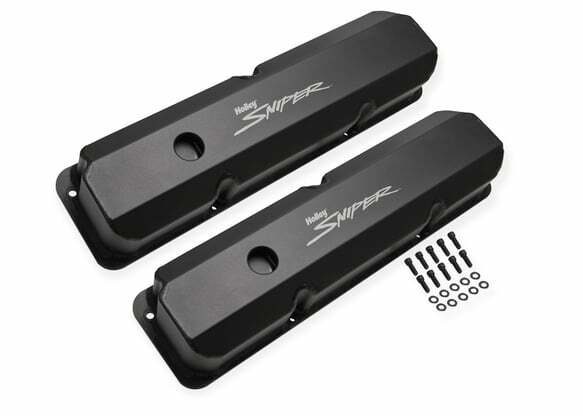 Holley performance fuel system component for Ford black aluminum 890001B