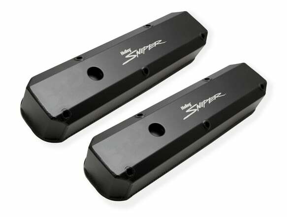 Holley performance fuel system component for Chrysler black aluminum 890003B