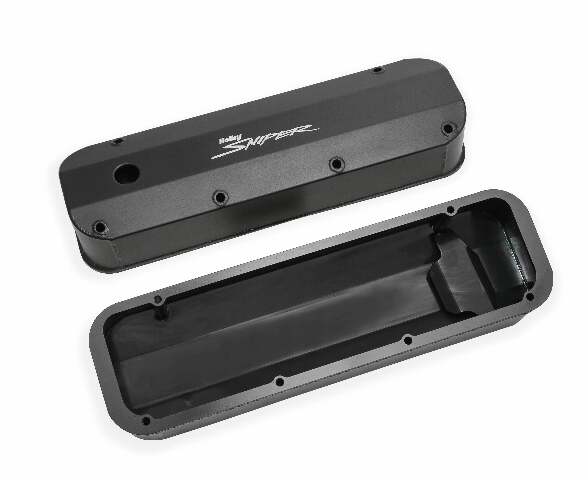 Holley performance fuel system component for Ford black aluminum 890007B