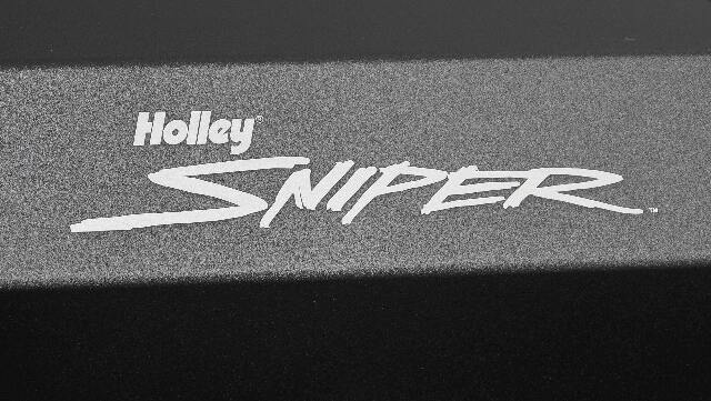 Holley performance fuel system component for Chevy black aluminum 890010B