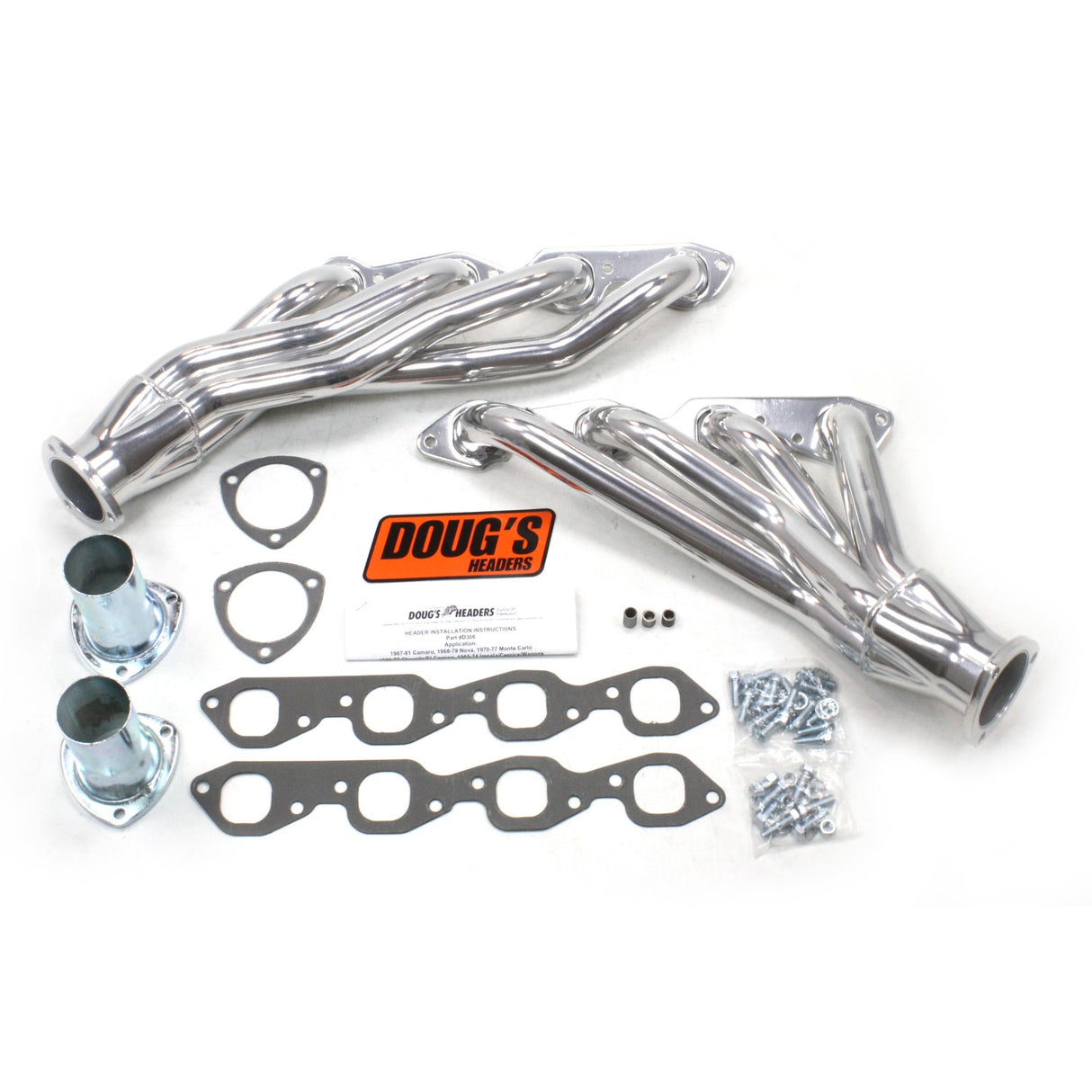 Mid-Length Headers for 64-77 GM F G/A Body 396-502 BBC 1-3/4in Primary D306